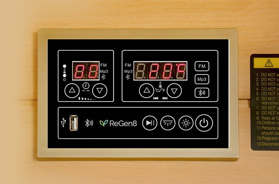 Regen8 Trio - 3 Person Infrared Sauna