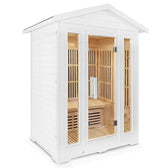 ReGen8 Trio Outdoor - 3 Person Infrared Sauna (Natural)