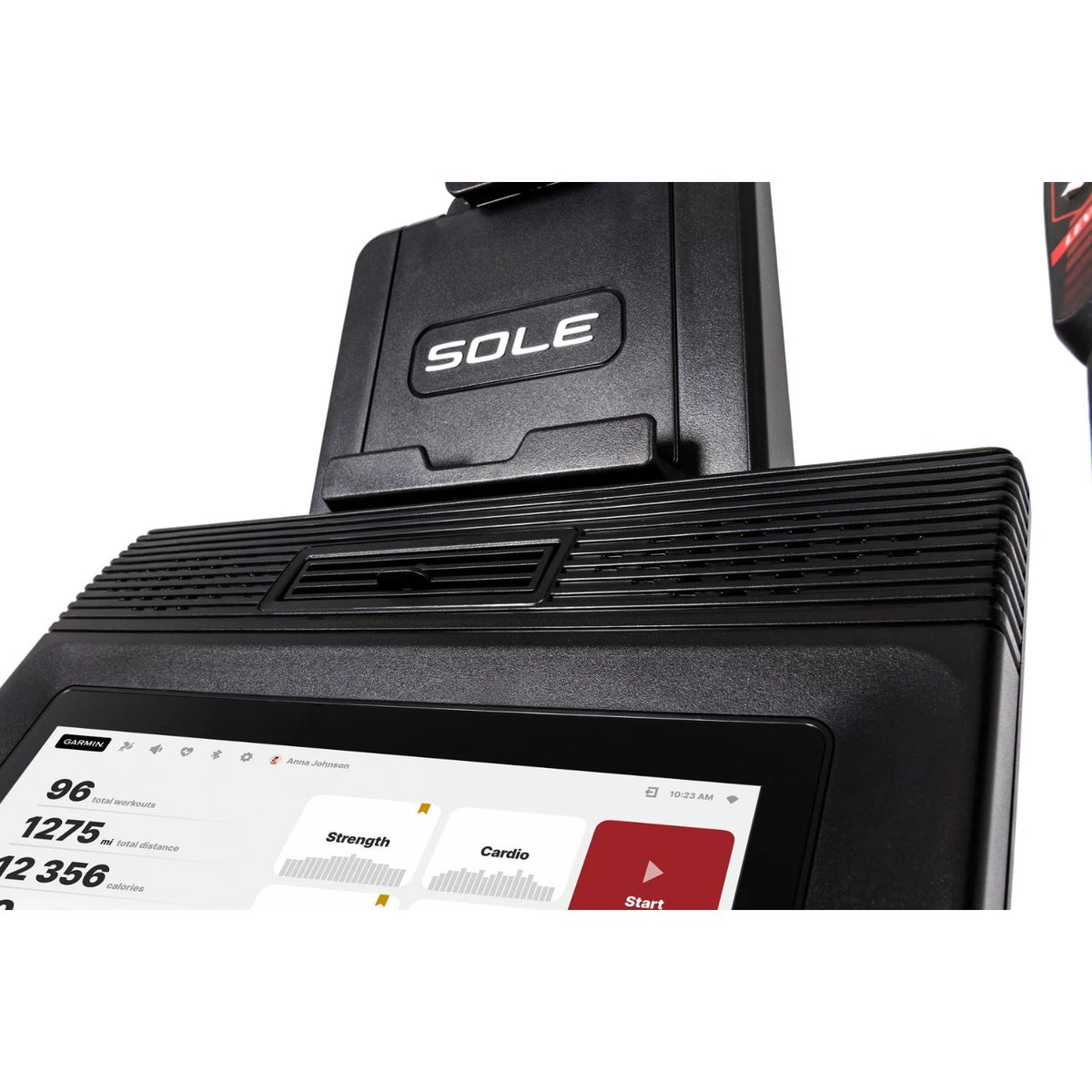 sole e95 cross trainer console top