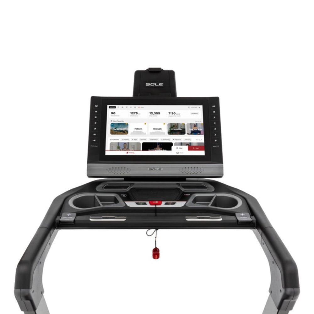 Sole F89 Treadmill screen showing selection of workouts