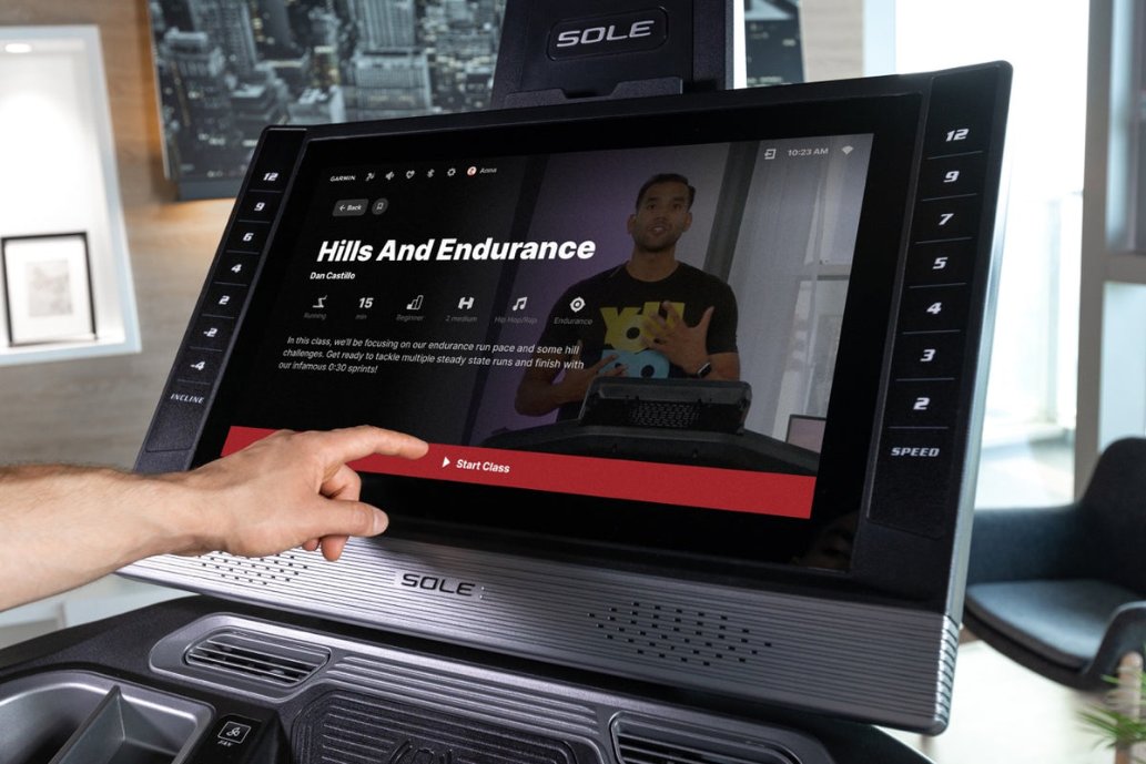 Touchscreen Treadmills