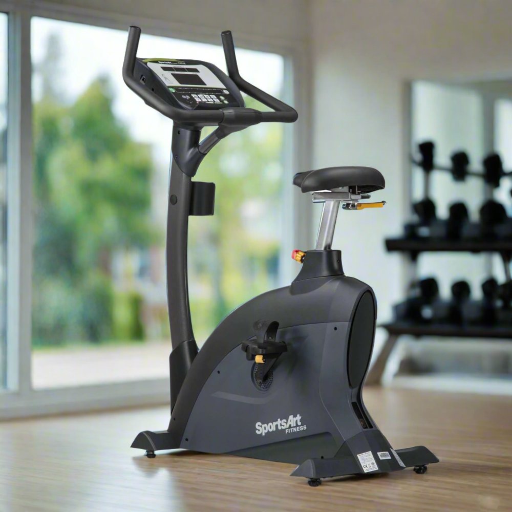 SportsArt C535U Upright Exercise Bike Cardio Online Superstore