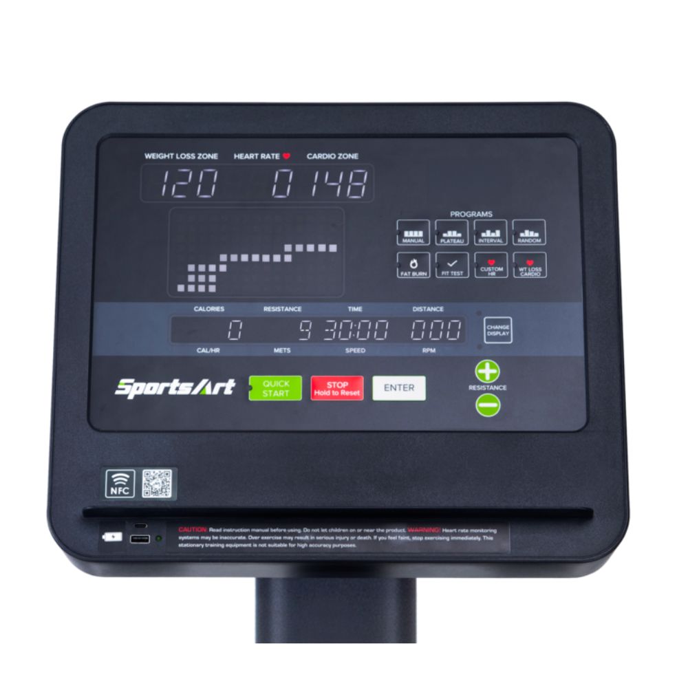 SportsArt C565R ECO-NATURAL™ Essentials Recumbent Exercise Bike
