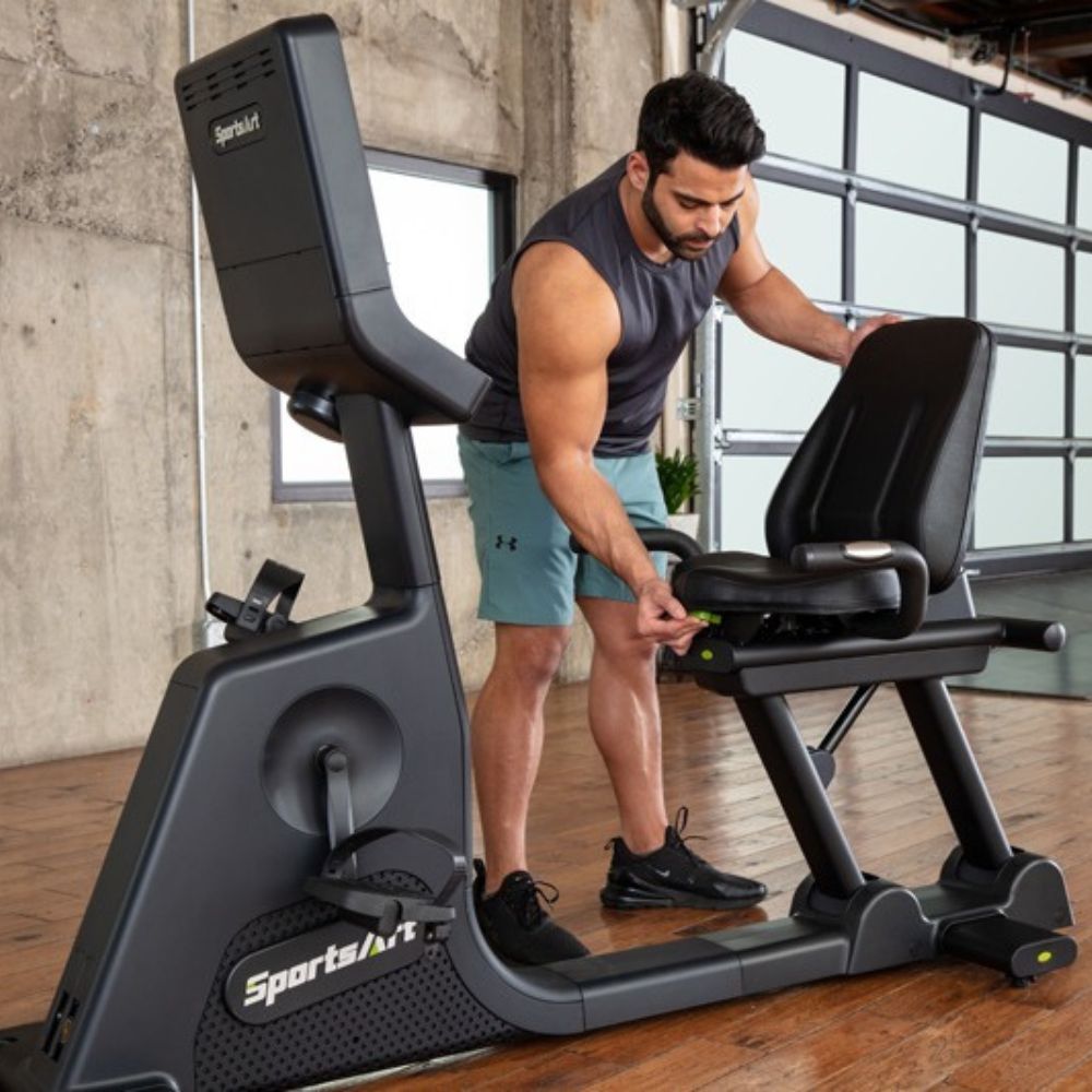 SportsArt C573R ECO-NATURAL™ Prime Recumbent Exercise Bike