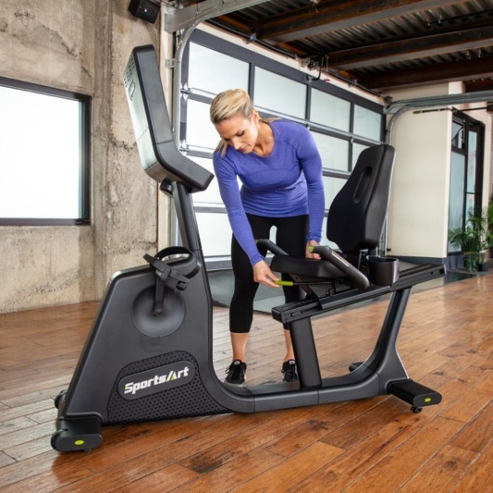 SportsArt C574R ECO-NATURAL™ Elite Recumbent Exercise Bike