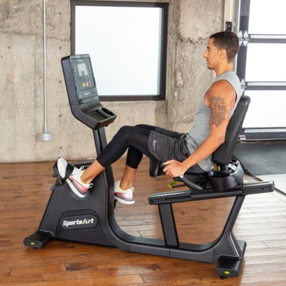 SportsArt C574R ECO-NATURAL™ Elite Recumbent Exercise Bike