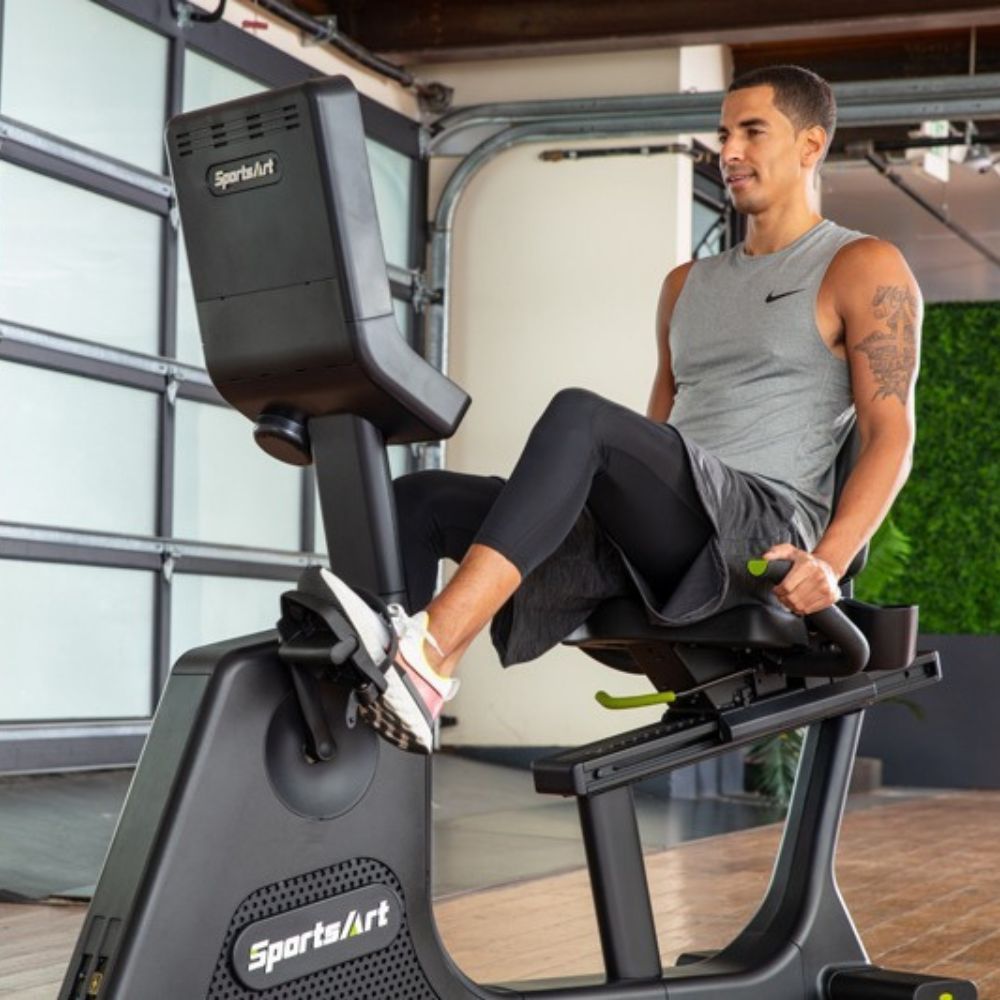 SportsArt C574R ECO-NATURAL™ Elite Recumbent Exercise Bike