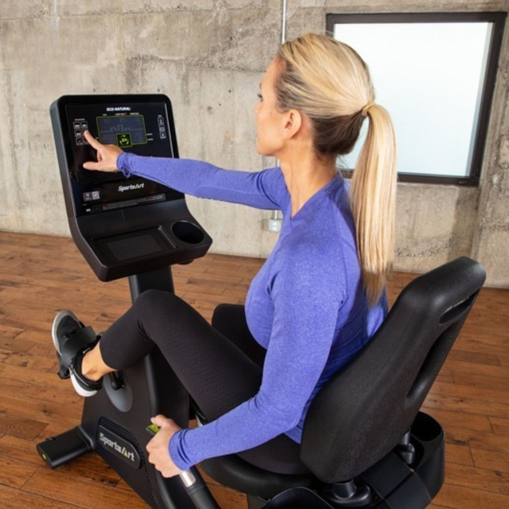 SportsArt C574R ECO-NATURAL™ Elite Recumbent Exercise Bike