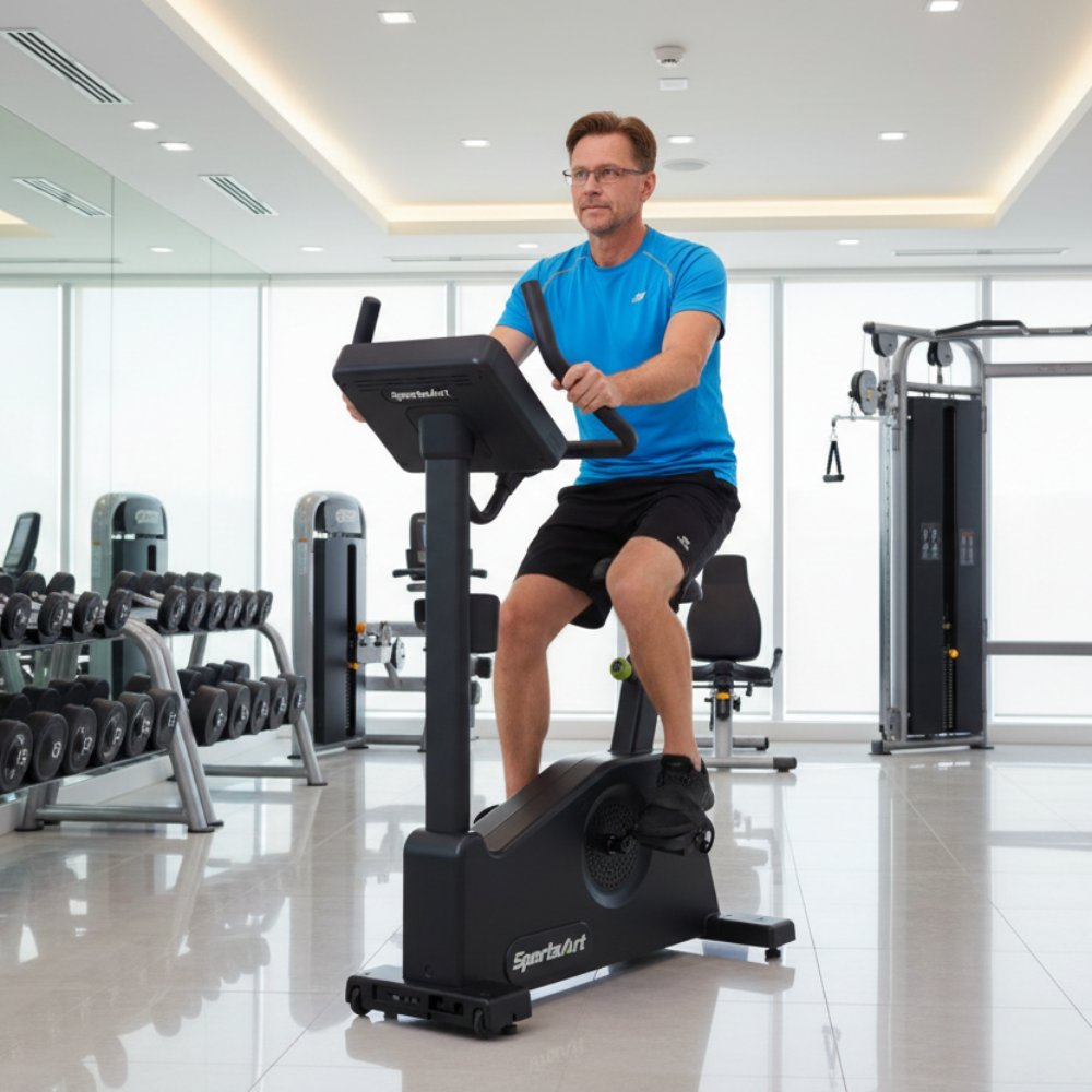 SportsArt C565U ECO-NATURAL™ Essentials Upright Exercise Bike
