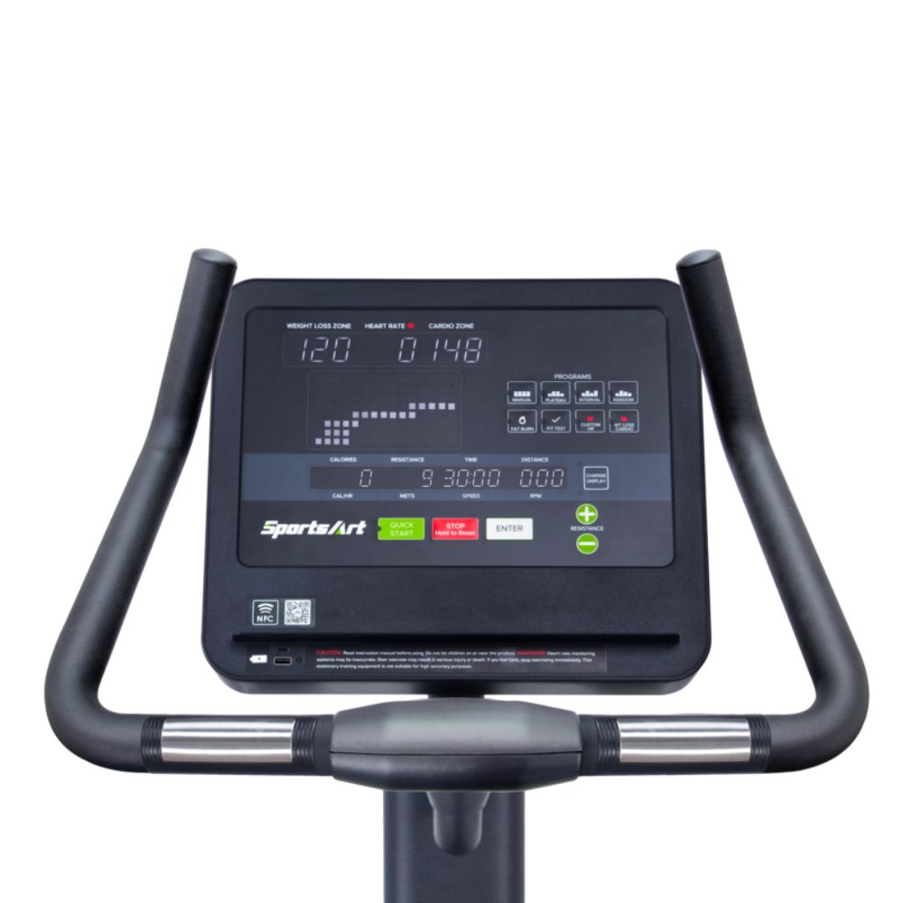 SportsArt C565U Essential Series Upright Exercise Bike