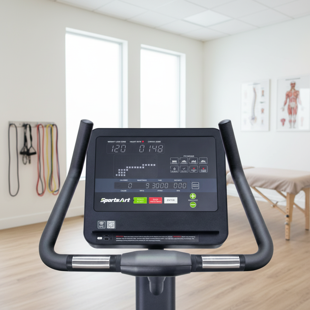 SportsArt C565U Essential Series Upright Exercise Bike