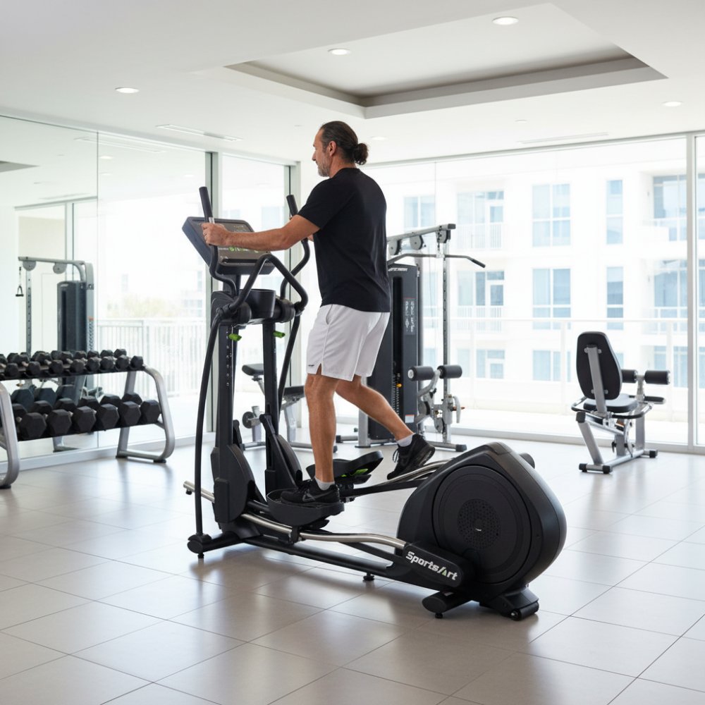 SportsArt E865 ECO-NATURAL™ Essentials Elliptical