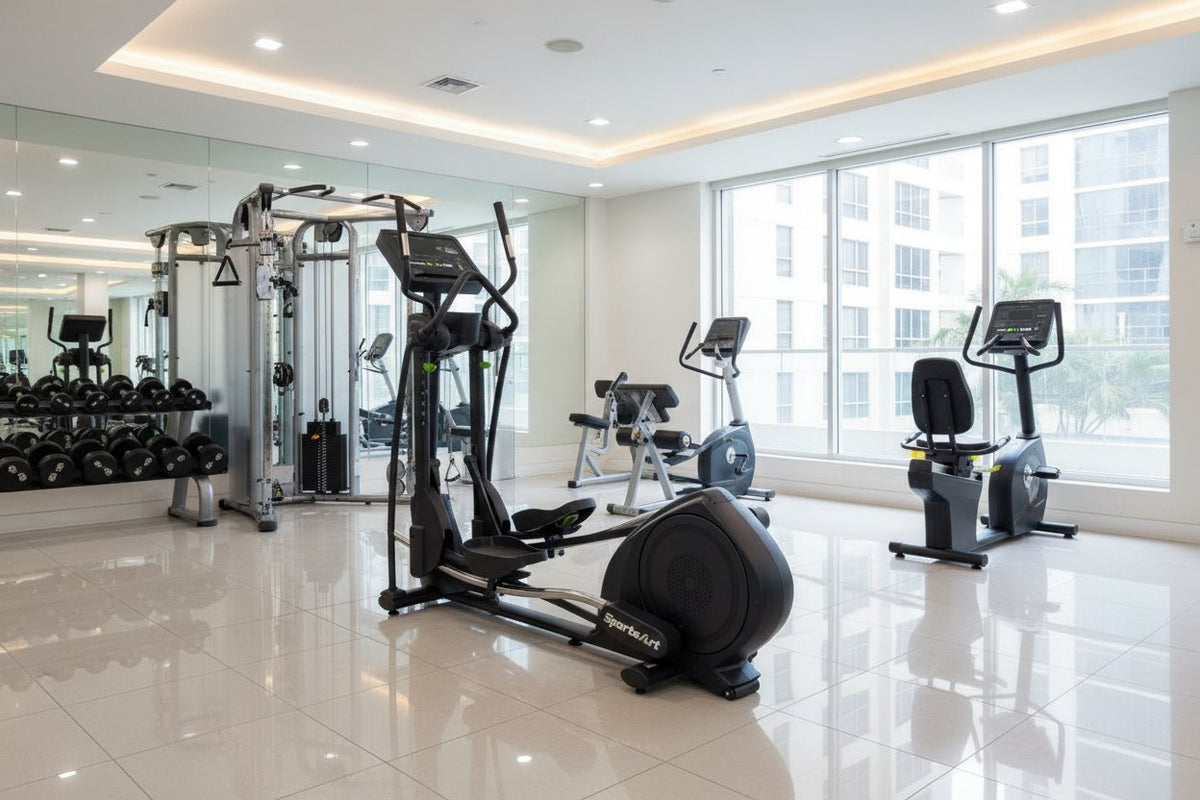 SportsArt E865 ECO-NATURAL™ Essentials Elliptical