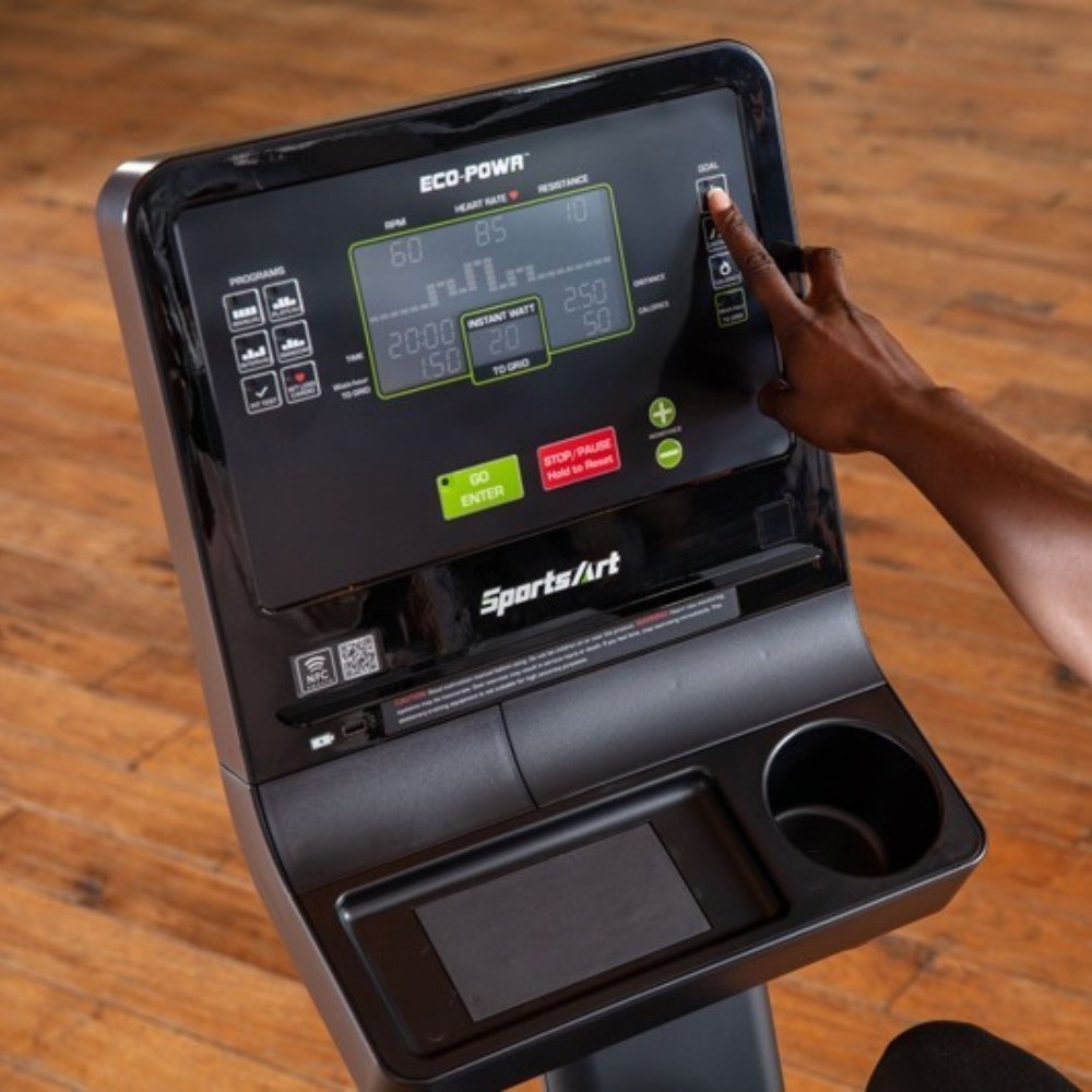 SportsArt G574R ECO-POWR™ Elite Recumbent Exercise Bike