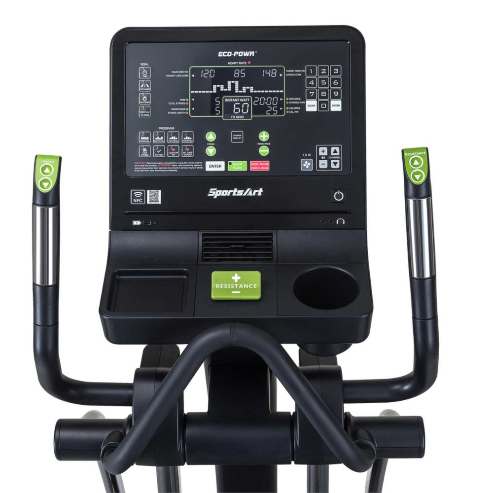 SportsArt G876 ECO-POWR™ Status Elliptical