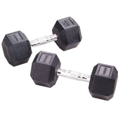 York Fitness Hex Dumbbells - Singles (10kg to 40kg)