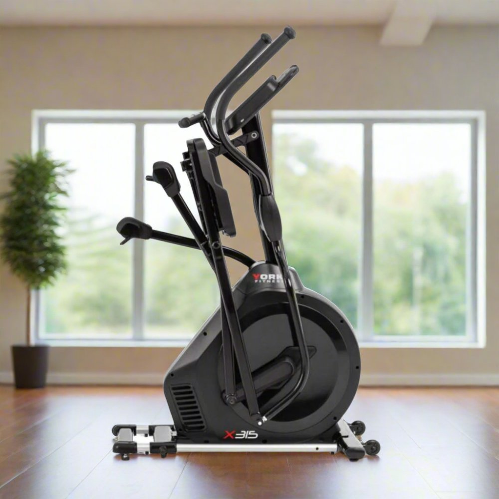 York X315 Foldable Cross Trainer setup