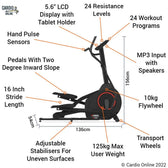 York X515 Elliptical Trainer
