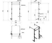 Morgan V2 6 In 1 Assault Wall Rack