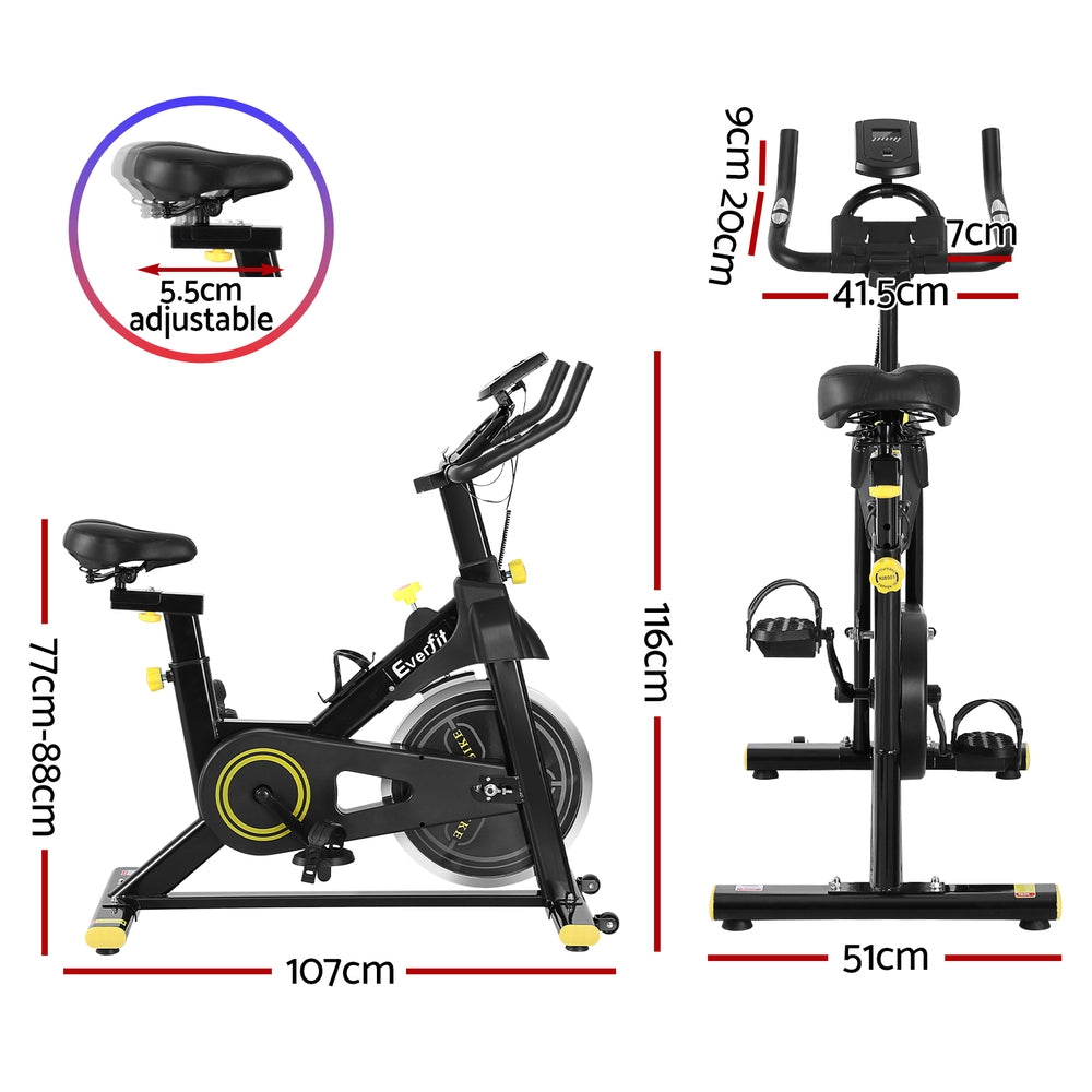 Everfit SPIN-04 Magnetic Spin Bike w/Bluetooth