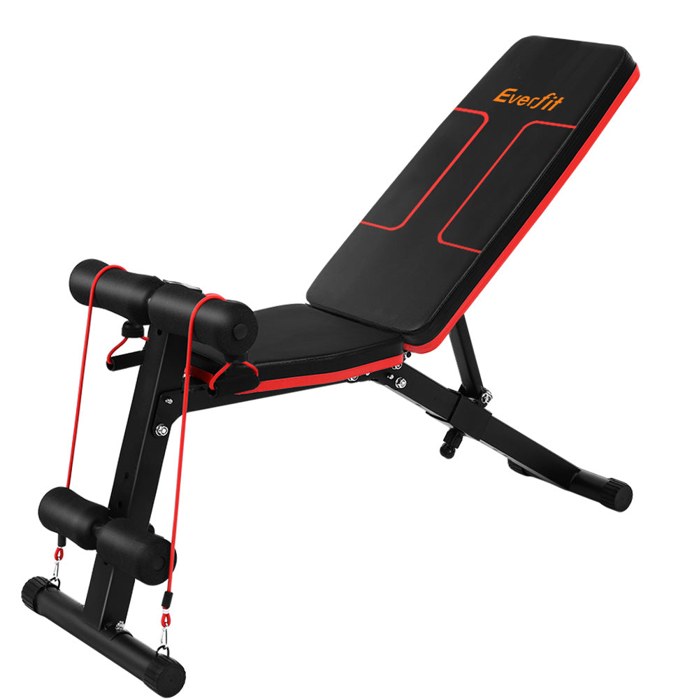 Everfit Adjustable FID Bench - 150kg Capacity