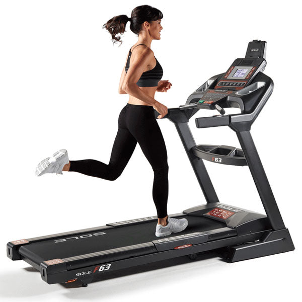 Sole F63 treadmill CushionFlex deck technology