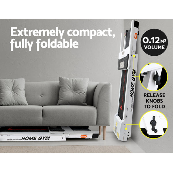 Everfit CHI 450 Treadmill Folded View