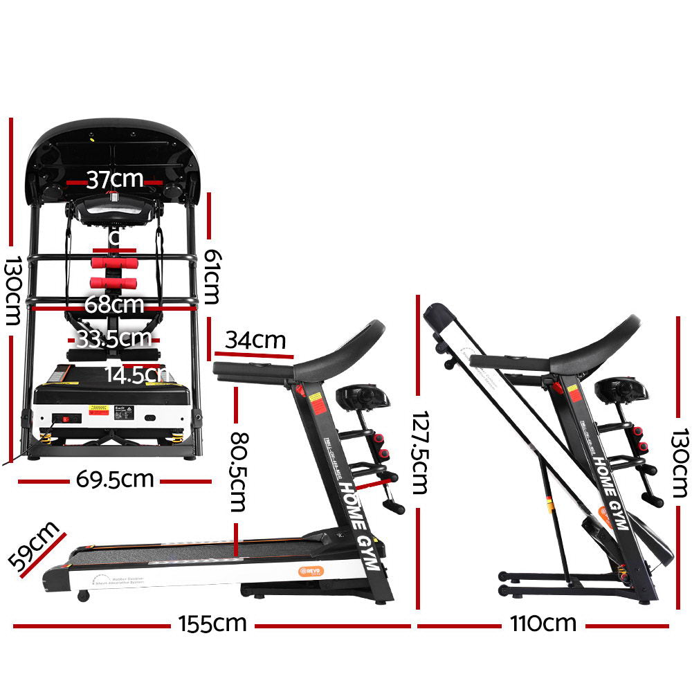 Everfit CHI450 Treadmill w/ Massager