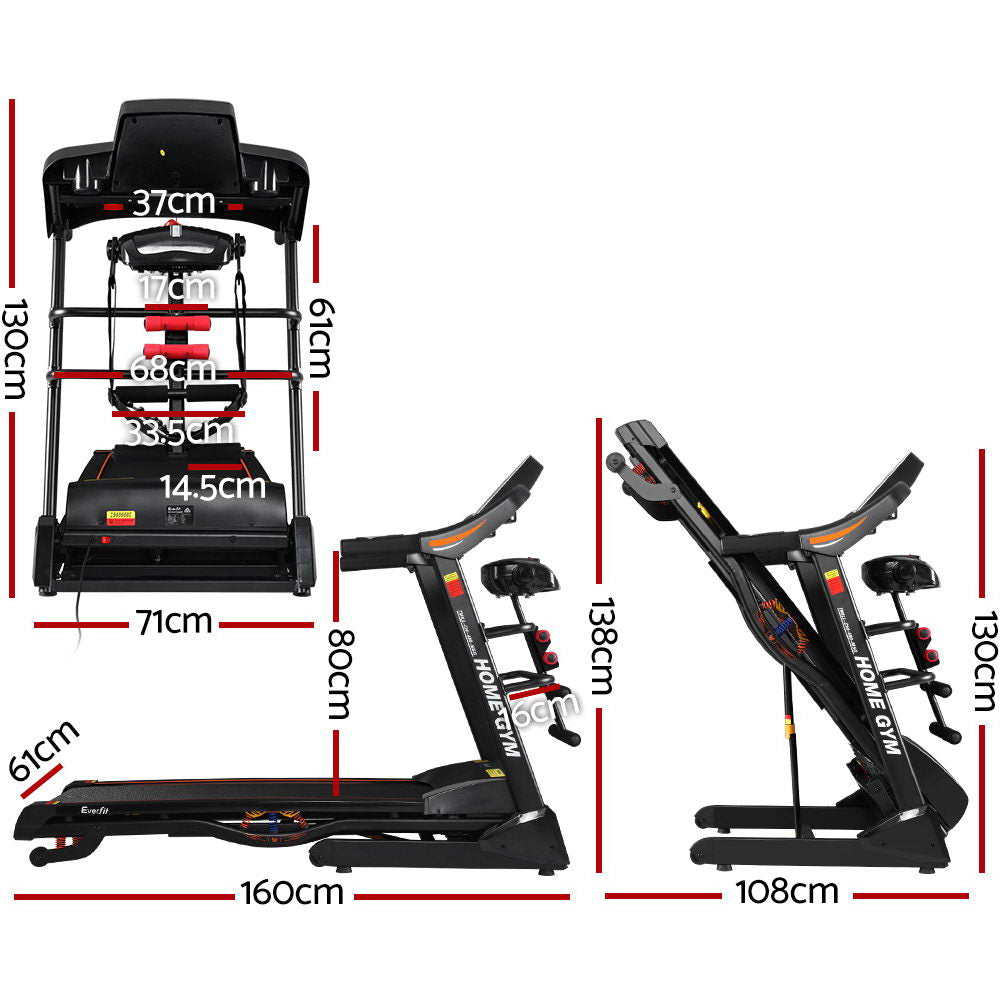 Everfit CHI480 Treadmill w/ Massager