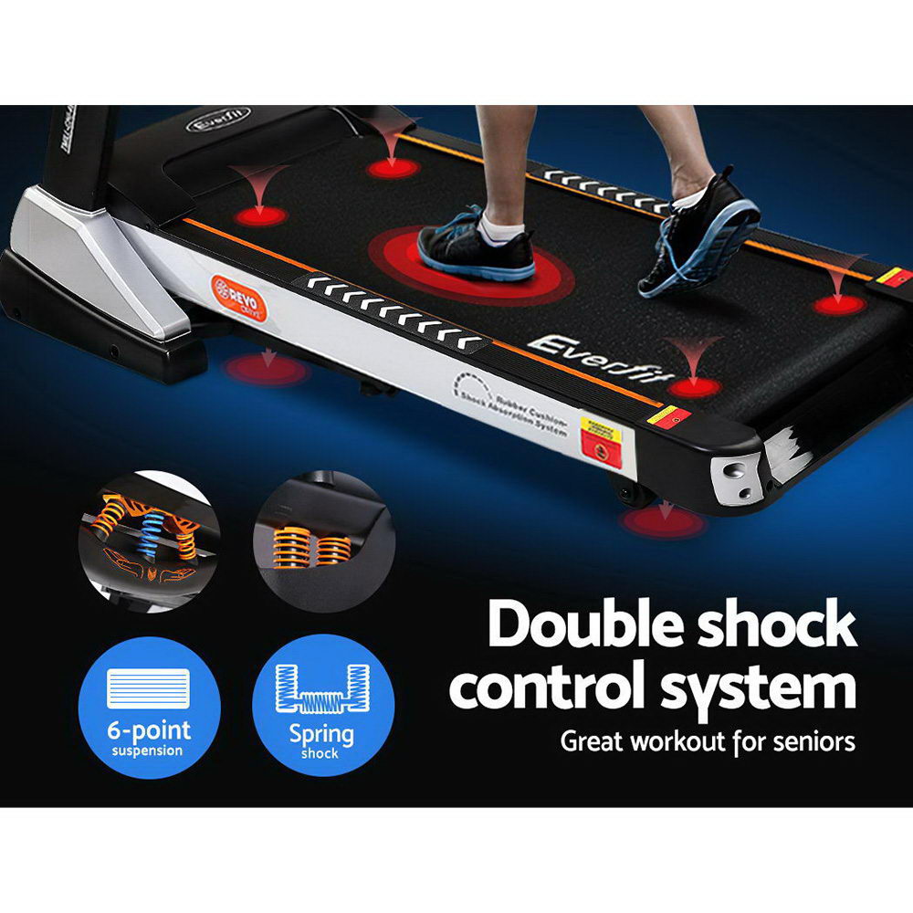 Everfit CHI480 Treadmill Dual View