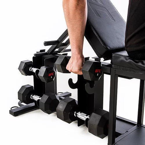 UFC Zone Adjustable Workout Bench with Storage - Cardio Online