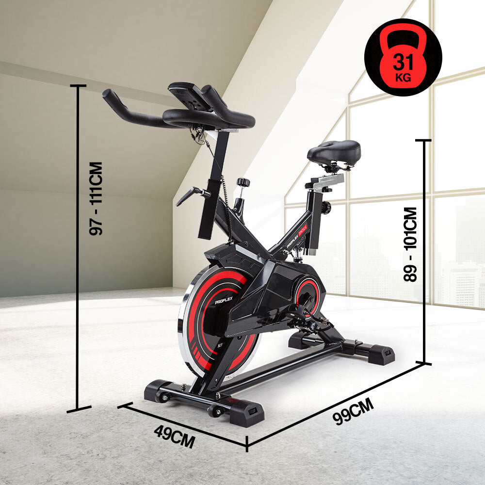 PROFLEX Commercial Spin Bike  - Red