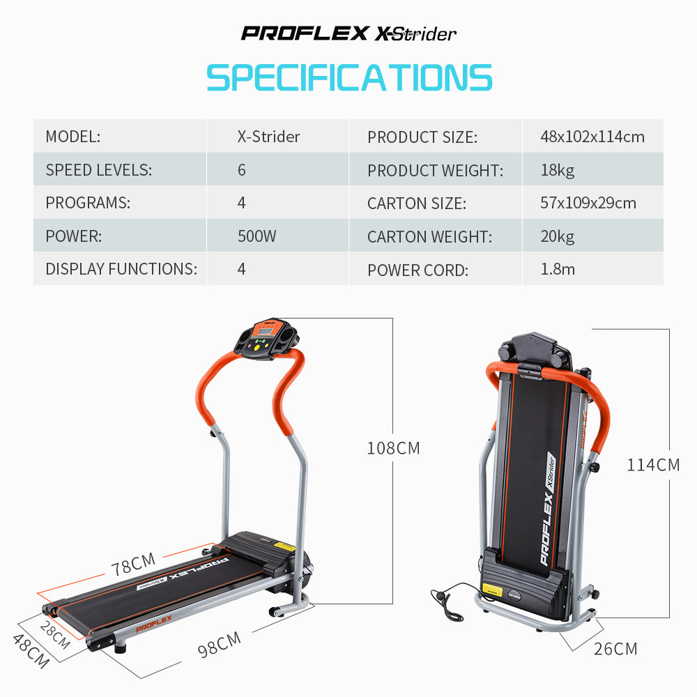 PROFLEX Mini Walking Treadmill