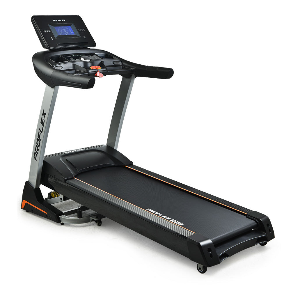 PROFLEX Foldable Treadmill with 4HP Motor + 480mm Belt