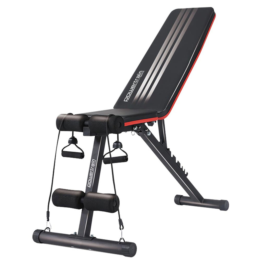 Powertrain WBP-D03 Adjustable FID Bench with Resistance Bands
