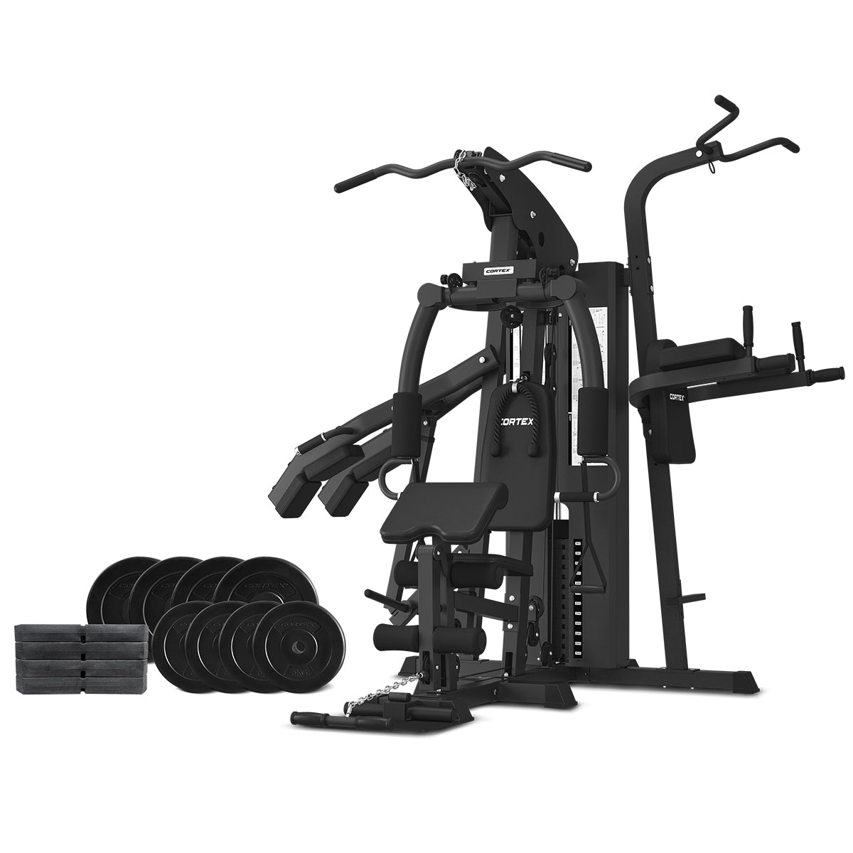 CORTEX GS7 Home Gym with 98kg Stack + 60kg Weight Package