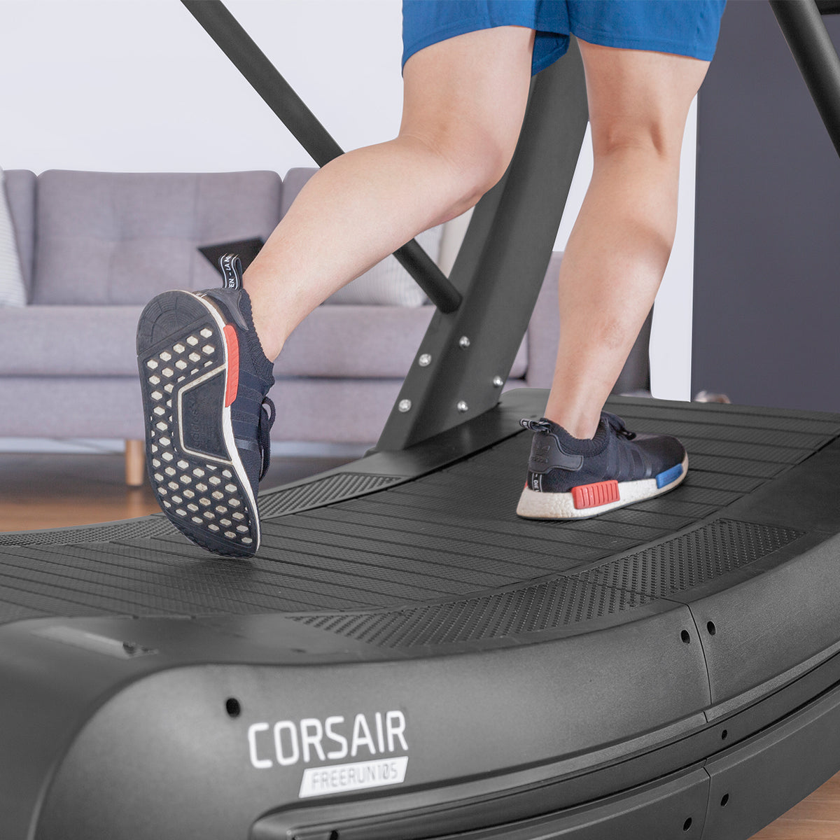 Lifespan Fitness Corsair FreeRun 105 Curved Treadmill
