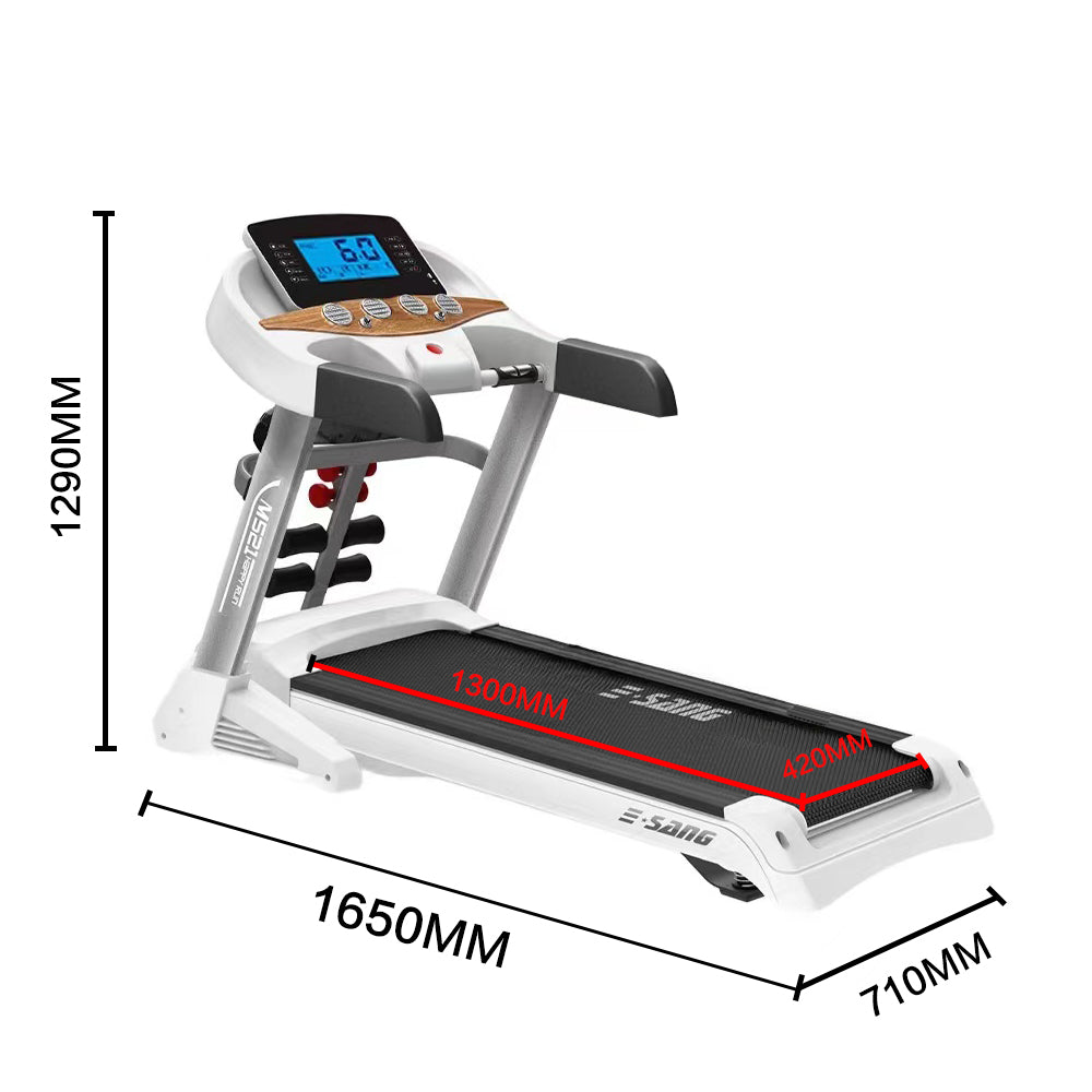 JMQ FITNESS G4208 Treadmill Black Cardio Online Superstore