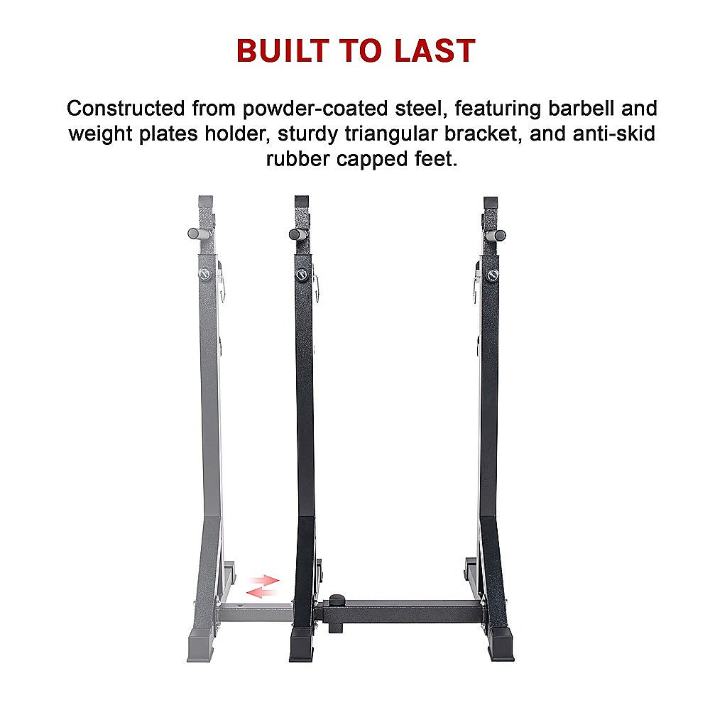 RTM Commercial Adjustable Squat Rack