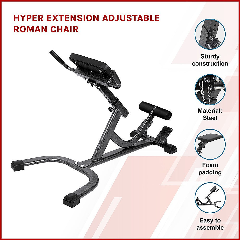 RTM Hyper Extension Adjustable Roman Chair