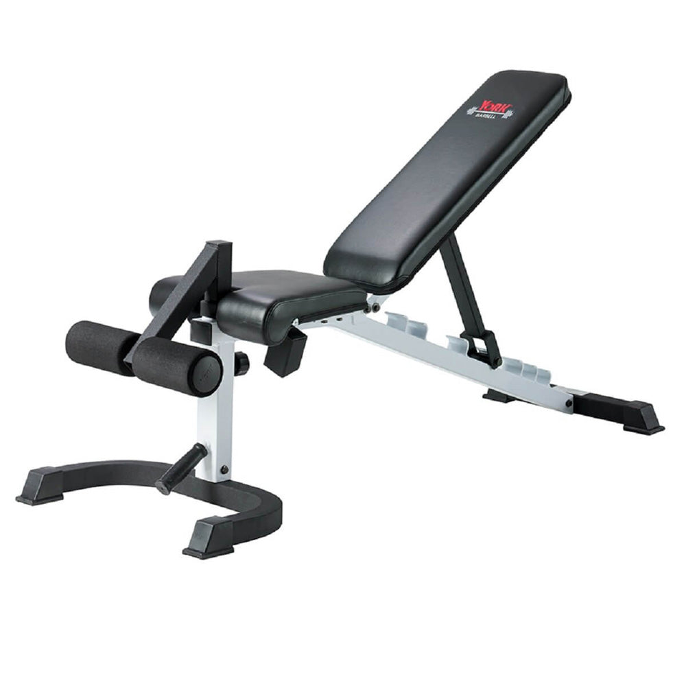 York FTS Adjustable Bench with Leg Hold Down - Cardio Online