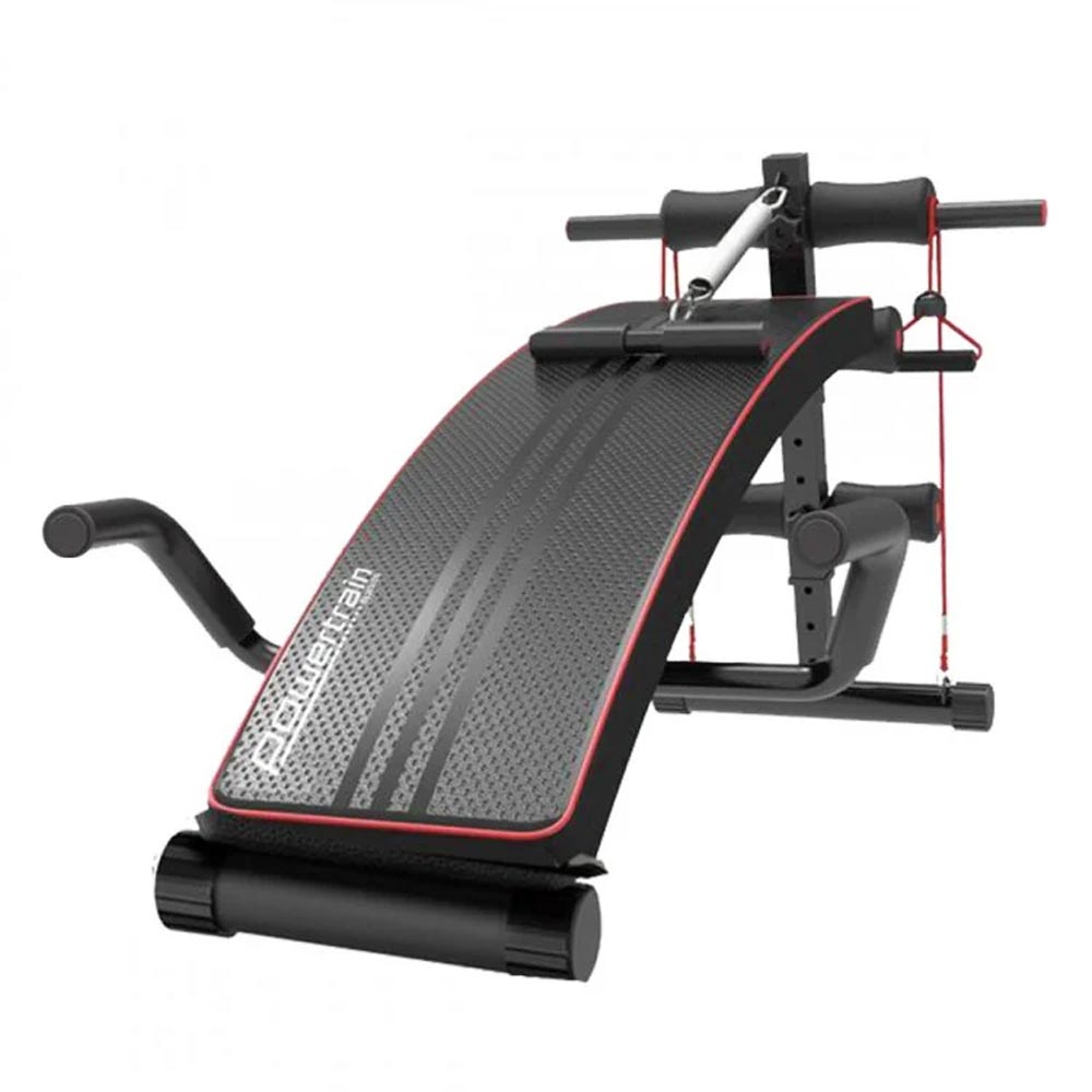 PowerTrain 103 Ab Bench with Resistance Bands Cardio Online